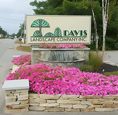 davis landscape signage
