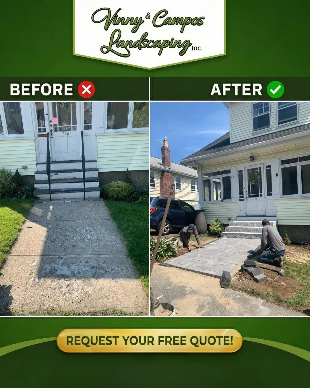 work photo from vinnyandcamposlandscaping.com