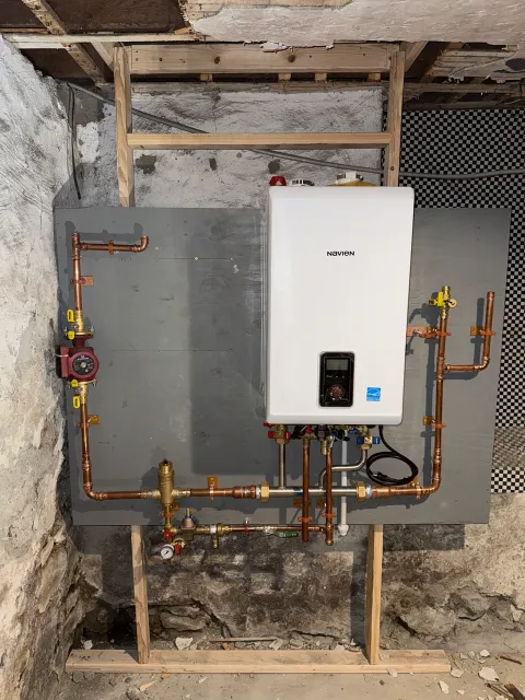 J.C. Sweeting Plumbing + Heating work photo