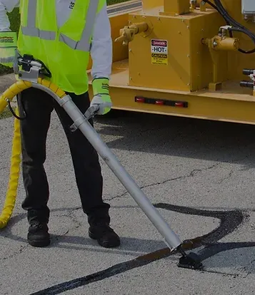 Chase Sealcoating | Hot Crack Filling
