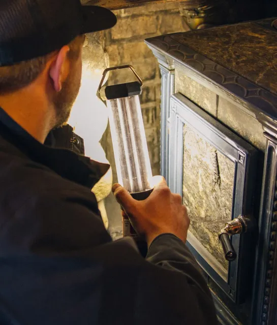 CHIMNEY SWEEP INSPECTION