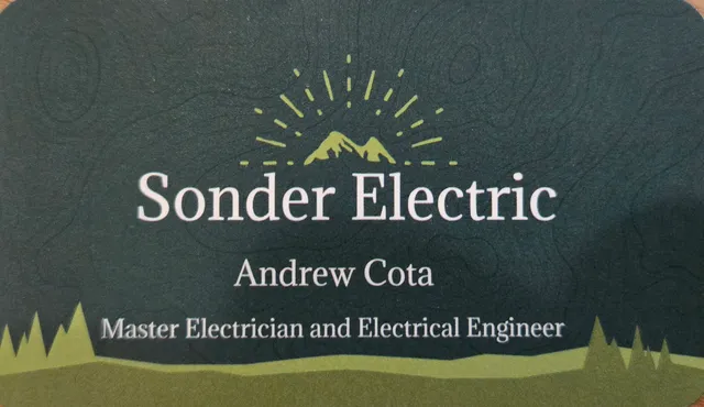 Sonder Electric work photo