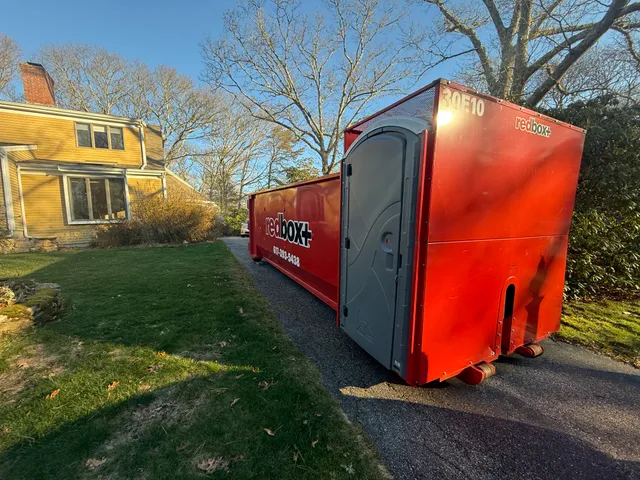 redbox+ Dumpsters Boston South Shore work photo