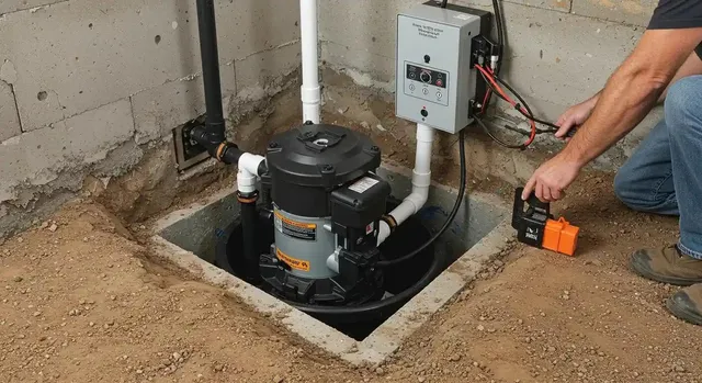 Sump Pump Installation