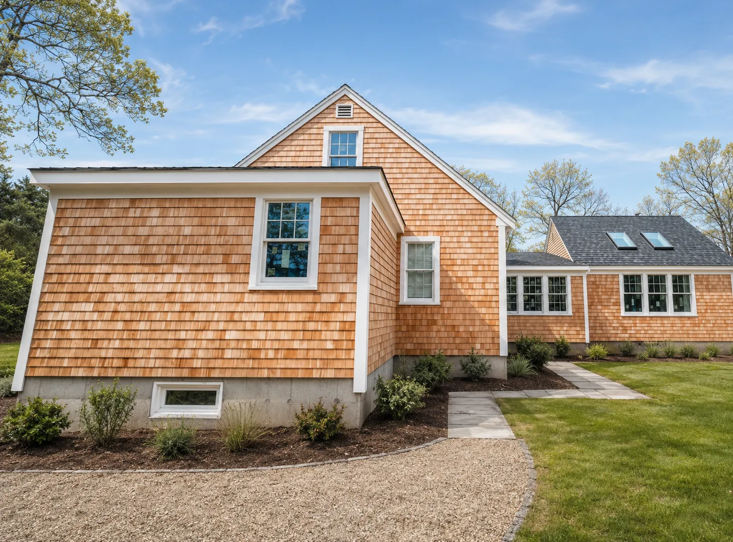 Completed home addition project in Cape Cod MA