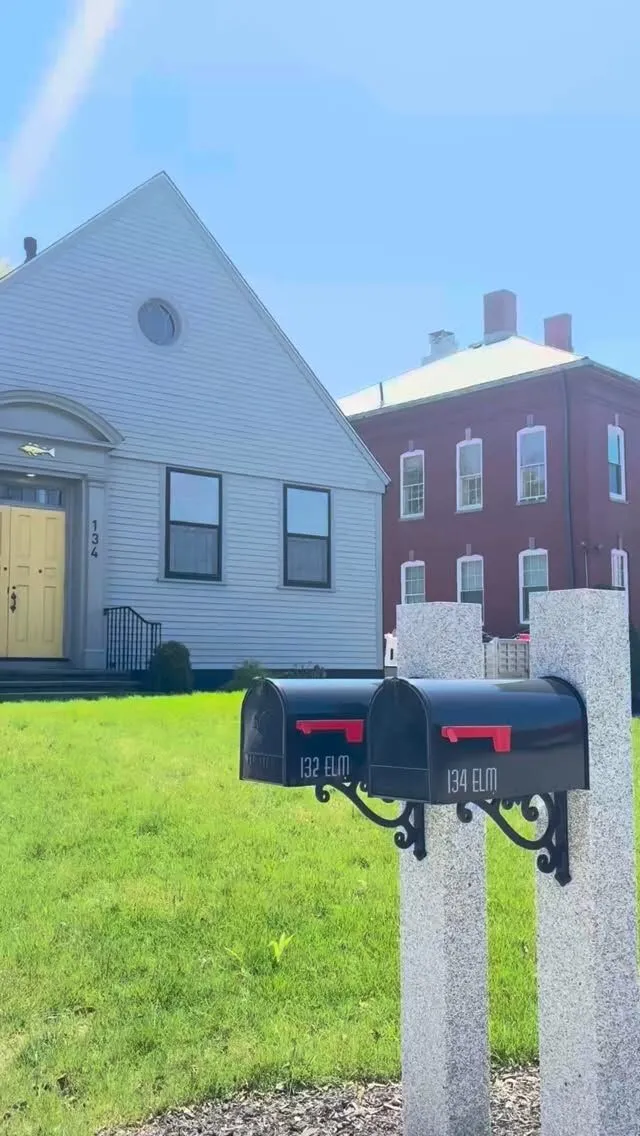 Even exterior details are designed to stand out. 

Bright yellow doors, soft blue-gray siding, vibrant greenery create a welcoming presence from the moment you arrive. 

Complete with two side entrances and space for four cars in the open back lot, the exterior balances charm and function. 

#AnySeasonDesignBuild #MarbleheadMA #ElmStreetMarblehead #NorthShoreLiving #ExteriorDesign #CoastalNewEngland #MarbleheadHomes #BuiltWithCharacter #ThoughtfulDesign
#OutdoorAesthetic