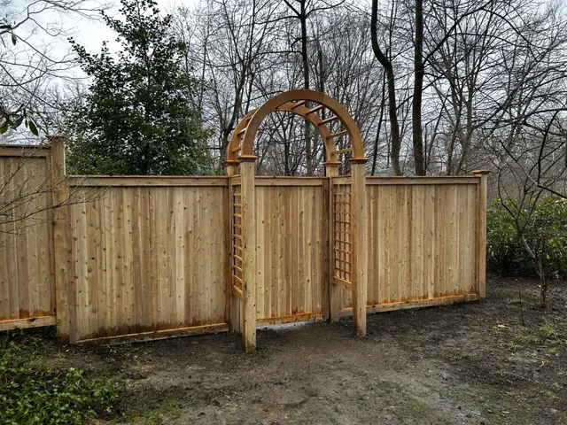 Concord Fence Co. work photo