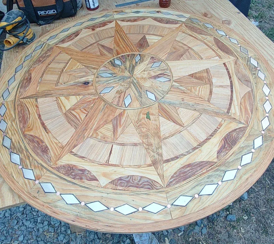 Amazing hardwood details