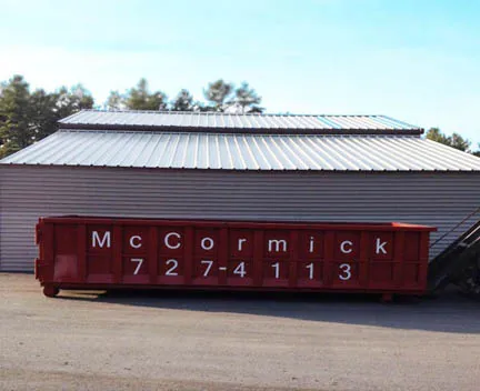 work photo from mccormickandsonstrucking.com