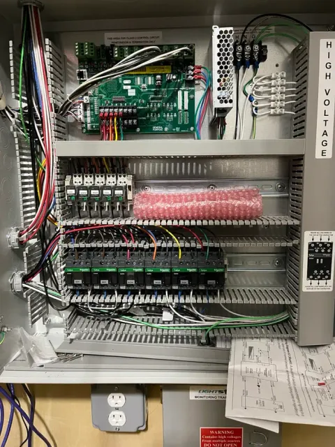 Commercial electrical installation