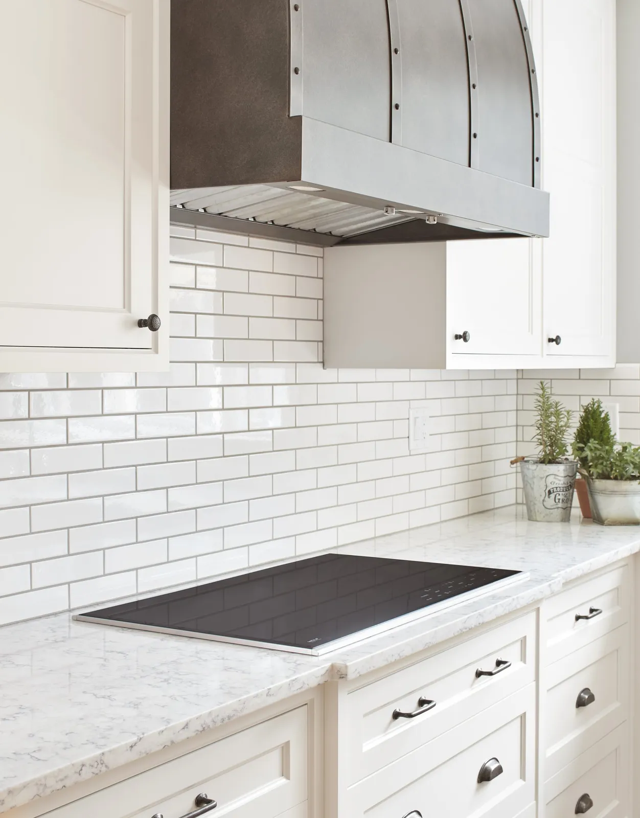 Kitchen backsplash installation