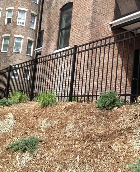 Aluminum fence