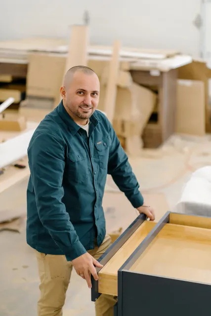 work photo from budgetkitchencabinetscapecod.com