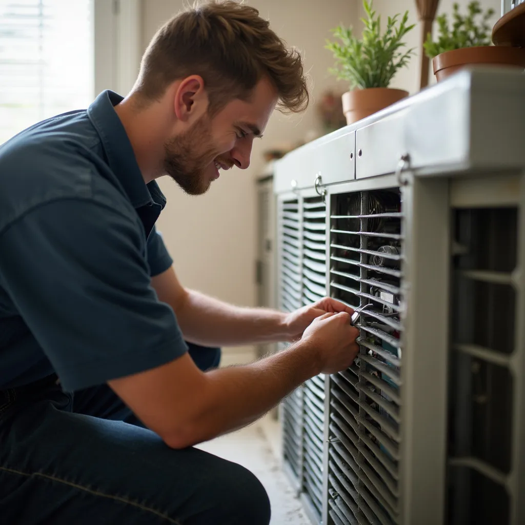 work photo from harbormenhvac.com