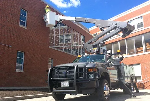 work photo from baumanelectricmaine.com
