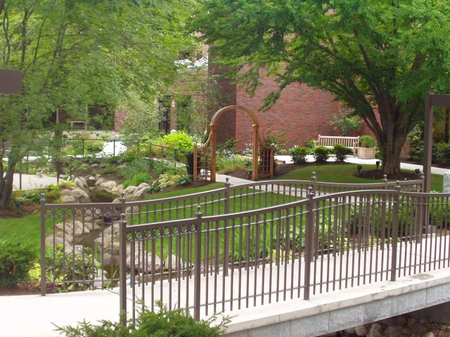 Dr. Harvey Zarren Healing Garden, Union Hospital, Lynn MA