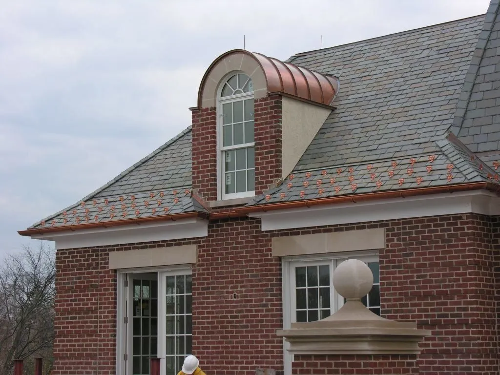 copper gutter