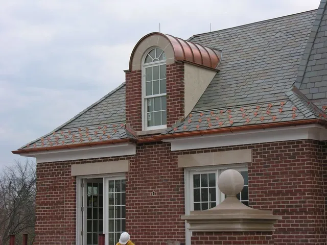 copper gutter