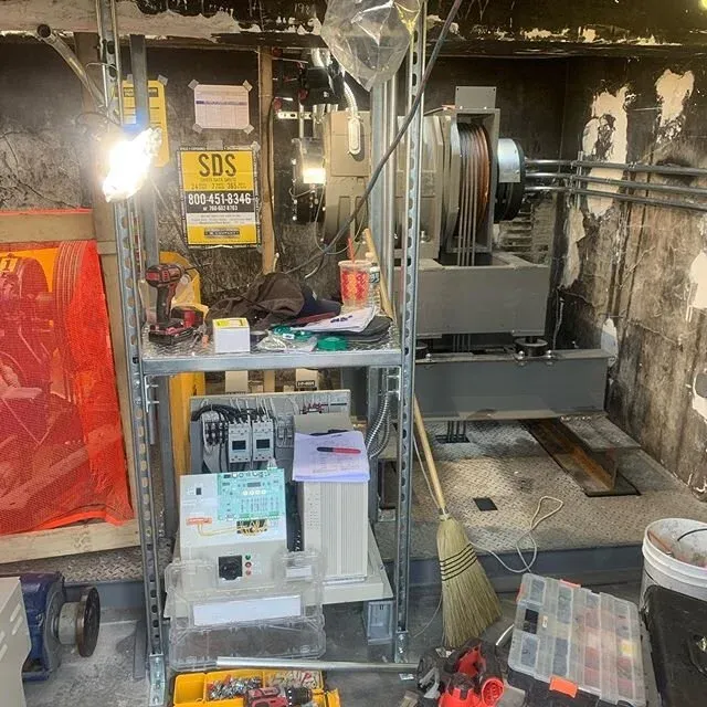Elevator Machine Room Upgrade &amp; Conduit Runs #maiaelectrical #270HuntingtonAve