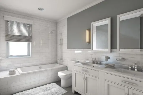 Interior Painting - Newton, MA - Gray and White - ProTEK Painters