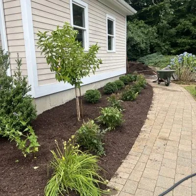 Mulching & Lawn Install Newton CT - Brothers outdoor Services