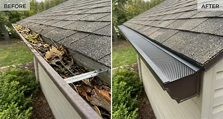 Gutter Guard Installation