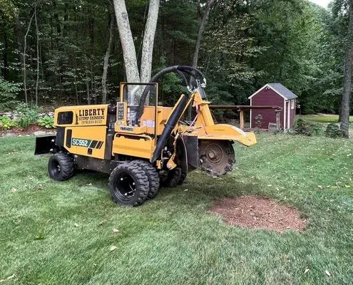 work photo from libertystumpgrinding.com