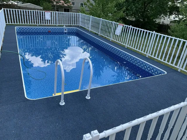 Inground Swimming Pool Installation by Pools Patios Decks & More serving Bristol, Plymouth, Norfolk, Barnstable, Middlesex, Worcester, Suffolk, Dukes & Nantucket County, MA - project 1