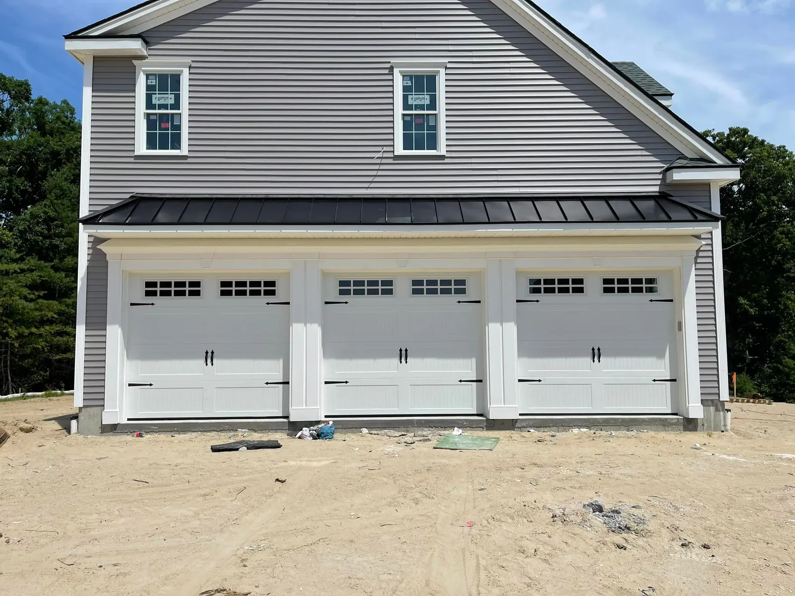 3 door garage project.