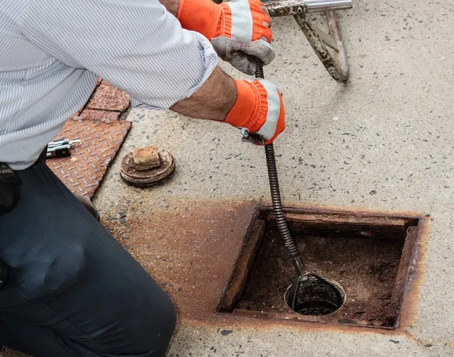 Electric Snake Sewer & Drain work photo