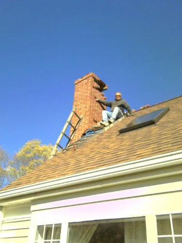 work photo from oldtymechimneysweep.com