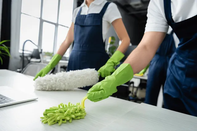 work photo from cleaningcompanylowell.com
