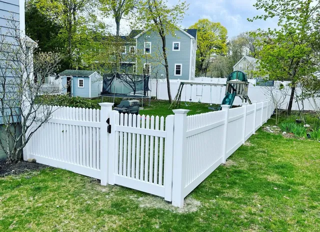 New England Pro Fence Contractor work photo