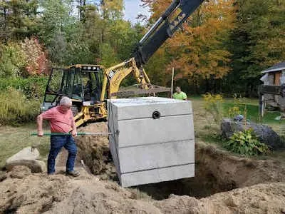 David Favreau Construction & Septic Services work photo