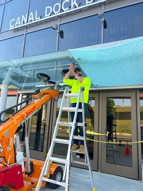 A Plus Whalley Glass work photo