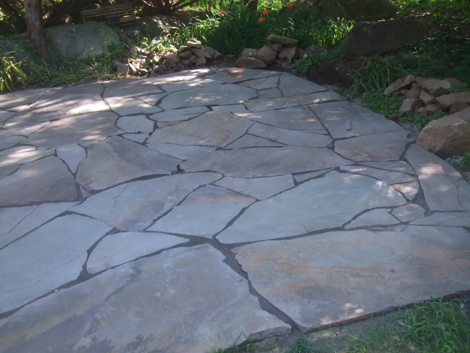 Patio installation. Scituate, MA