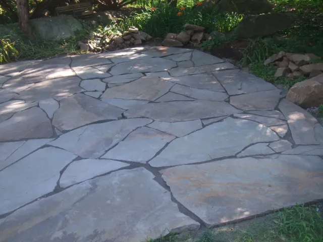 Patio installation. Scituate, MA