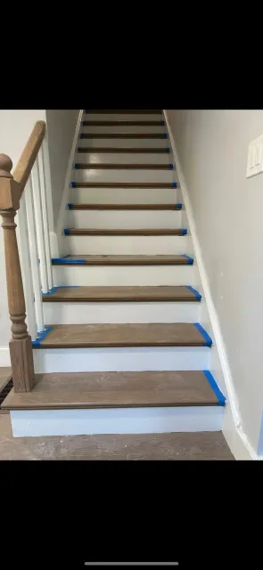 indoor stair remodeling