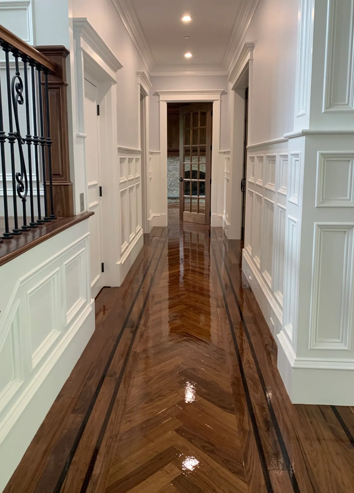 Luminous Hallway Transformation