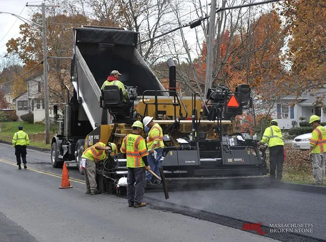 Massachusetts Broken Stone - Holden Trap Rock work photo