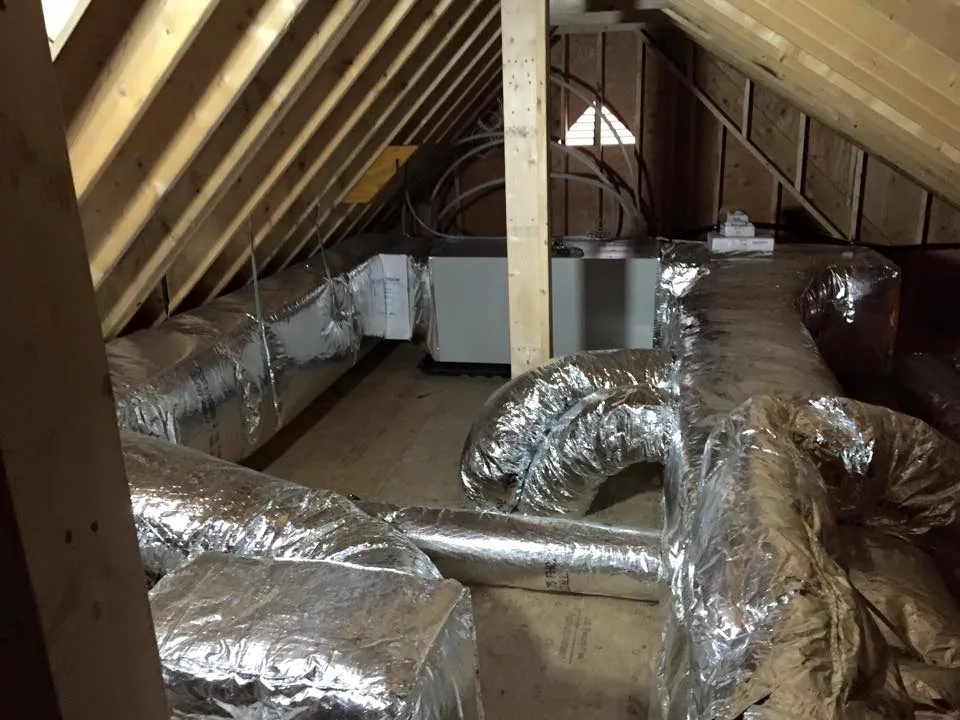 work photo from northernclimatehvac.com