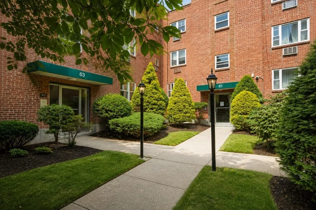 Welcome to 63 Colborne Road #3, a perfect unit to owner occupy or slot in to your investment portfolio. This well maintained, professionally managed, condo association is located within the highly sought after Aberdeen Architectural Conservation District, just around the corner from the expansive St. Gabriel's residential conversion. Nestled between Comm Ave, Chestnut Hill Ave, and Washington Street, this area and unit alike have so much to offer its next resident! Step inside unit #3 and find yourself acutely aware this unit was lovingly cared for and thoughtfully designed by an owner occupant. True hardwood flooring, a fully applianced kitchen, with a custom build-out, additional cabinets and counter space will allow even the most talented chefs to store their favorite tools. The current owner also gutted the bathroom, carving out space for additional closet utility and the storage. The bedroom is generously sized with a layout perfect to add a desk or additional closet space. The unit gets strong reflective natural light while a mature tree, in the courtyard, provides sanctuary from curious neighbors. Even the living/dining room is fully amenitized with a built in AC system (Installed 2022). HOA fee covers everything but electricity and HO6 policy including a luxurious outdoor pool! Aberdeen offers close proximity to Brookline, The Reservoir, Cleveland Circle, and a slew of restaurants, coffee shops and more along Washington Street. A commuter's dream, it is only 0.3 miles to the Sutherland Road T stop on the B Line (Green). Parking space is spot #139. The unit is currently rented and will be delivered vacant 8/31/26. An owner occupant buyer could apply for the residential tax exemption, which in 2026 allows a reduction in tax liability of up to $4,353.74. Showings begin at and after Saturday's 11:00 AM–12:30 PM open house. Additionally, we will be hosting another open house Sunday 12:00 PM–1:30 PM. Please follow the offer instruction PDF attached to the listing or request a copy, in addition to signing any other required / attached documents, and compiling as one PDF then emailing over.