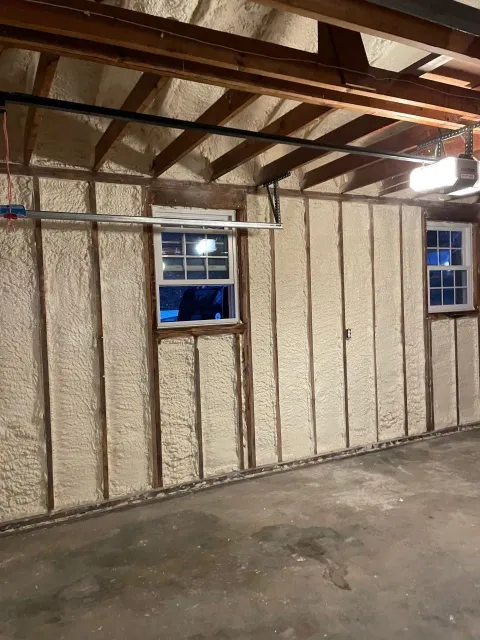 work photo from sprayfoamofcapecod.com