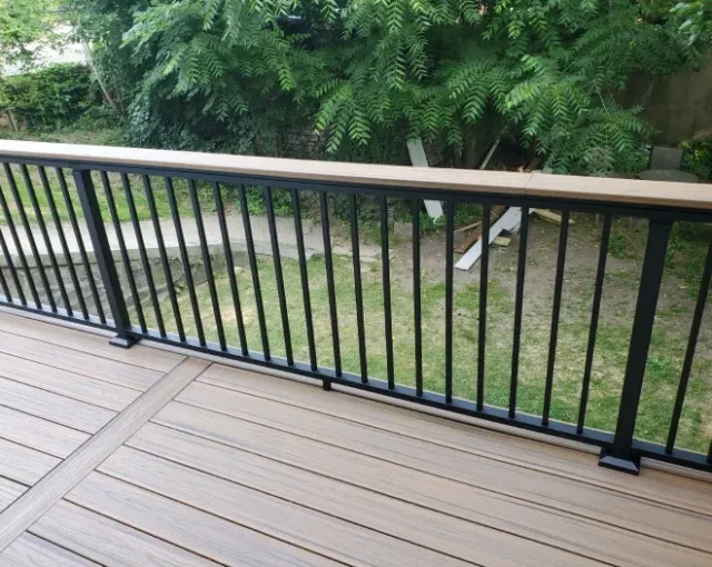 Home deck installation
