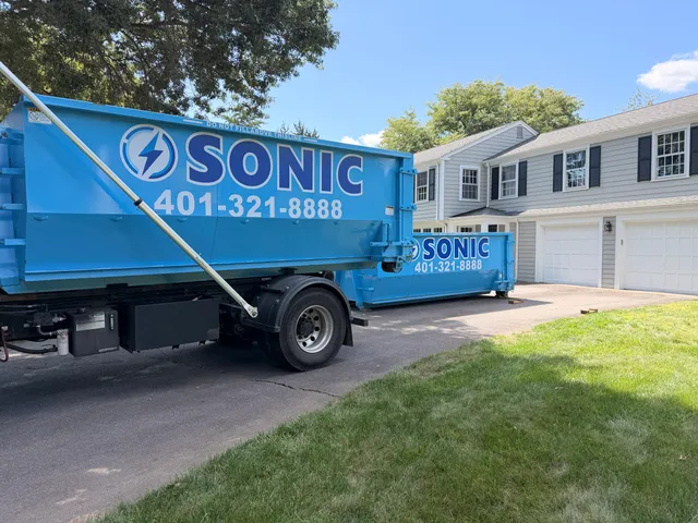 Sonic Dumpster Rentals work photo