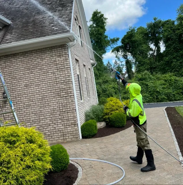 Jerry's Gutter Cleaning And Power Washing LLC work photo