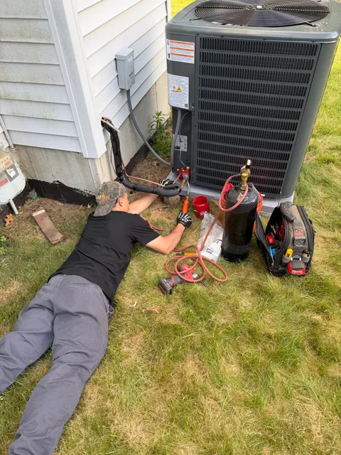 Bristol CT air conditioning installation by Prestige HPE