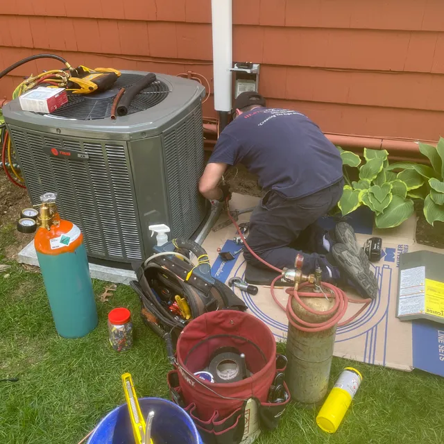 The Heating & Cooling Company work photo