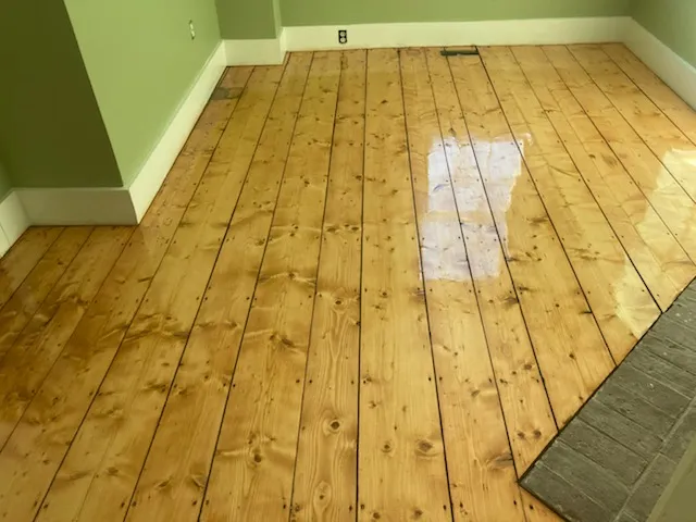 Hardwood floor project