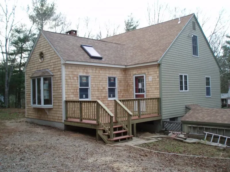 House with Wooden Deck — Cape Cod, MA — BelPort Building & Remodeling, LLC